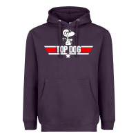 Plum top dog Heavyweight Hoodie - artisFamous