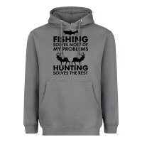 Storm funny fishing and hunting Heavyweight Hoodie - artisFamous