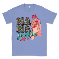 Colony Blue Mama Junkie Mother's Day Classic Tee - CowGirlArtShop