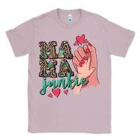 Lilac Mama Junkie Mother's Day Classic Tee - CowGirlArtShop