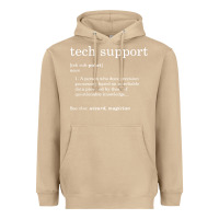 Mushroom funny tech support definition Heavyweight Hoodie - artisFamous