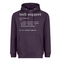 Plum funny tech support definition Heavyweight Hoodie - artisFamous