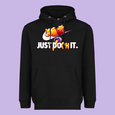 Pooh Just Pooh Heavyweight Hoodie Designed By Artisfamous
