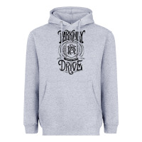 Heather Grey Essential Design Heavyweight Hoodie - artisFamous