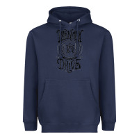 Navy Essential Design Heavyweight Hoodie - artisFamous