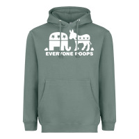 Sage everyone poops Heavyweight Hoodie - artisFamous