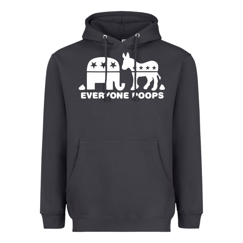 Everyone Poops Heavyweight Hoodie by artisFamous | Teevron