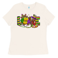 Bone love lips mardi gras Ladies Tee - OliviaCreatesArt