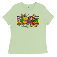 Matcha love lips mardi gras Ladies Tee - OliviaCreatesArt