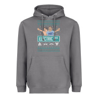 Storm pardon my take electric avenue ugly christmas sweater Heavyweight Hoodie - artisFamous
