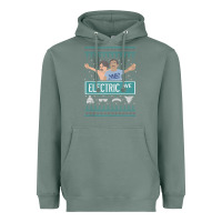 Sage pardon my take electric avenue ugly christmas sweater Heavyweight Hoodie - artisFamous