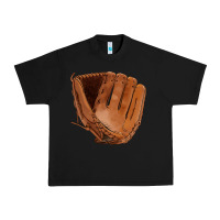 Black baseball glove Urban Heavy Tee - FaDigitalArtStudio
