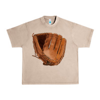 French Oak baseball glove Urban Heavy Tee - FaDigitalArtStudio