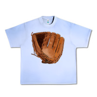 Grape Ice baseball glove Urban Heavy Tee - FaDigitalArtStudio
