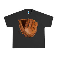 Pigment Black baseball glove Urban Heavy Tee - FaDigitalArtStudio