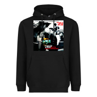 Black NEWS KIDS ON THE BLOCK Heavyweight Hoodie - artisFamous