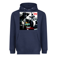 Navy NEWS KIDS ON THE BLOCK Heavyweight Hoodie - artisFamous