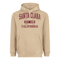 Mushroom santa clara cali ca vintage athletic sports design Heavyweight Hoodie - artisFamous