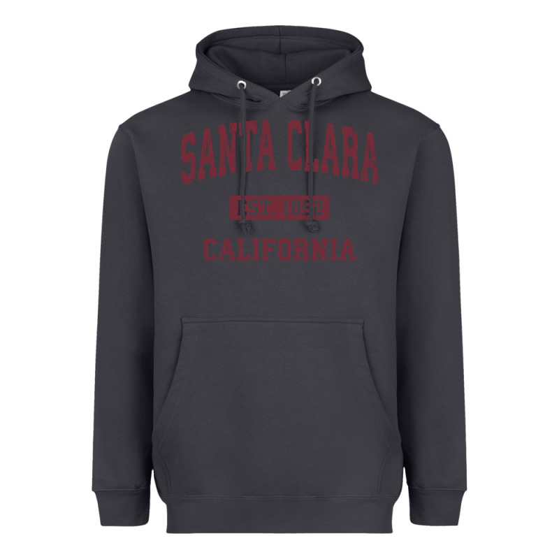 Santa Clara Cali Ca Vintage Athletic Sports Design Heavyweight Hoodie by artisFamous | Teevron