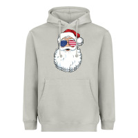 Moon Dust santa claus  u.s.a sunglasses christmas in july santa Heavyweight Hoodie - artisFamous