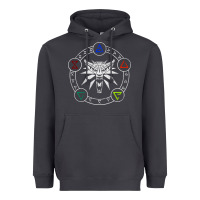 Smoke camiseta witcher Heavyweight Hoodie - artisFamous