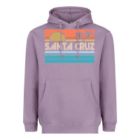 Lavender santa c.r.u.z cali sunset 70s 80s surfer summer sun Heavyweight Hoodie - artisFamous