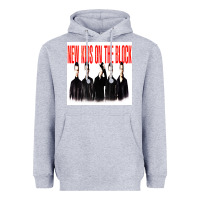 Heather Grey NEWS KIDS ON THE BLOCK Heavyweight Hoodie - artisFamous