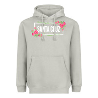 Moon Dust santa c.r.u.z cali  floral hibiscus flower Heavyweight Hoodie - artisFamous