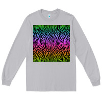 Moon Dust tiger glitter seamless pattern Long Sleeve Tee - BundleAndBundleShop