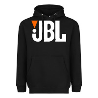 Black jbl classic Heavyweight Hoodie - artisFamous