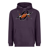 Plum outllaws denver lacrosse Heavyweight Hoodie - artisFamous