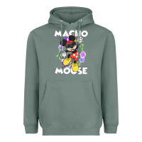 Sage macho mouse Heavyweight Hoodie - artisFamous