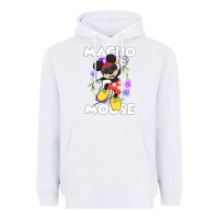 White macho mouse Heavyweight Hoodie - artisFamous