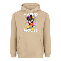 Mushroom macho mouse Heavyweight Hoodie - artisFamous