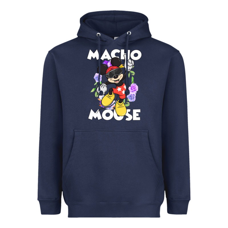 Macho Mouse Heavyweight Hoodie by artisFamous | Teevron