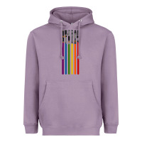 Lavender rainbow lightsaber Heavyweight Hoodie - artisFamous