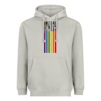 Moon Dust rainbow lightsaber Heavyweight Hoodie - artisFamous