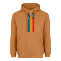 Meerkat rainbow lightsaber Heavyweight Hoodie - artisFamous