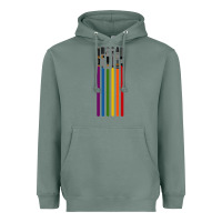 Sage rainbow lightsaber Heavyweight Hoodie - artisFamous