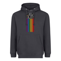 Smoke rainbow lightsaber Heavyweight Hoodie - artisFamous
