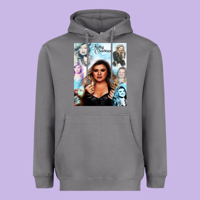 Kelly Clarkson Heavyweight Hoodie Designed By Artisfamous