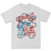Dove Grey Party in the USA 4th of july Premium Tee - HowdyJamesFarm