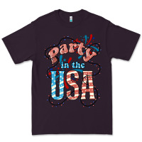 Plum Party in the USA 4th of july Premium Tee - HowdyJamesFarm