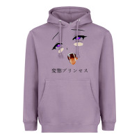 Lavender ahegao face girl Heavyweight Hoodie - artisFamous