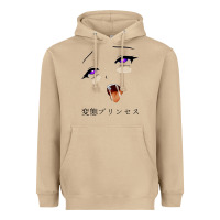 Mushroom ahegao face girl Heavyweight Hoodie - artisFamous