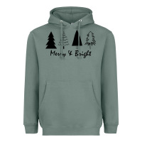 Sage merry and bright Heavyweight Hoodie - artisFamous