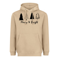 Mushroom merry and bright Heavyweight Hoodie - artisFamous