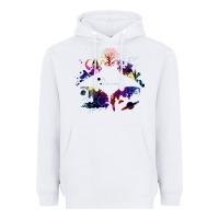 White Best Owl City Heavyweight Hoodie - artisFamous