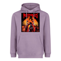 Lavender Best Ross the Boss Heavyweight Hoodie - artisFamous