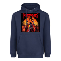 Navy Best Ross the Boss Heavyweight Hoodie - artisFamous